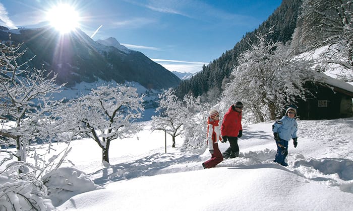 Winterurlaub im Stubai in Tirol: Skifahren, Langlaufen, Winterwandern, Snowboaden, Wellness ...